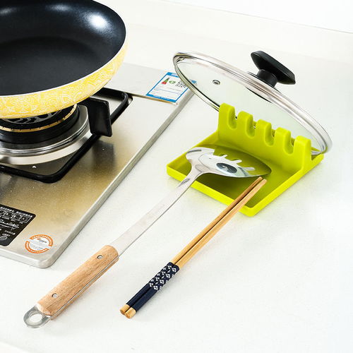 锅铲架子厨房用品置物架垫托底座家用汤勺筷子锅盖收纳多功能餐具