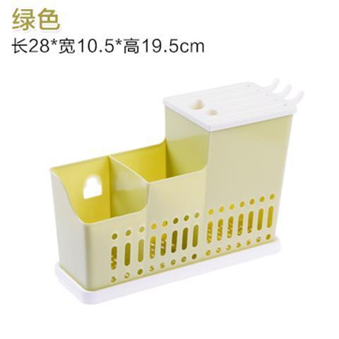 厨房用品刀架餐具置物架家用筷子架韩式多功能塑料筷笼沥水筷子筒